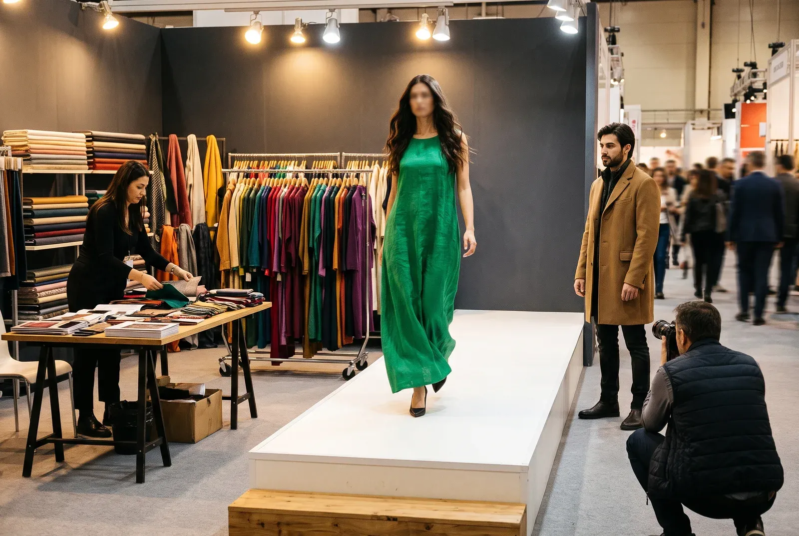 Moda, Tekstil ve Hazır Giyim Fuarı Tanıtım Çekimi İçin Manken, Podyum Modeli ve Stant Hostesi Başvurusu