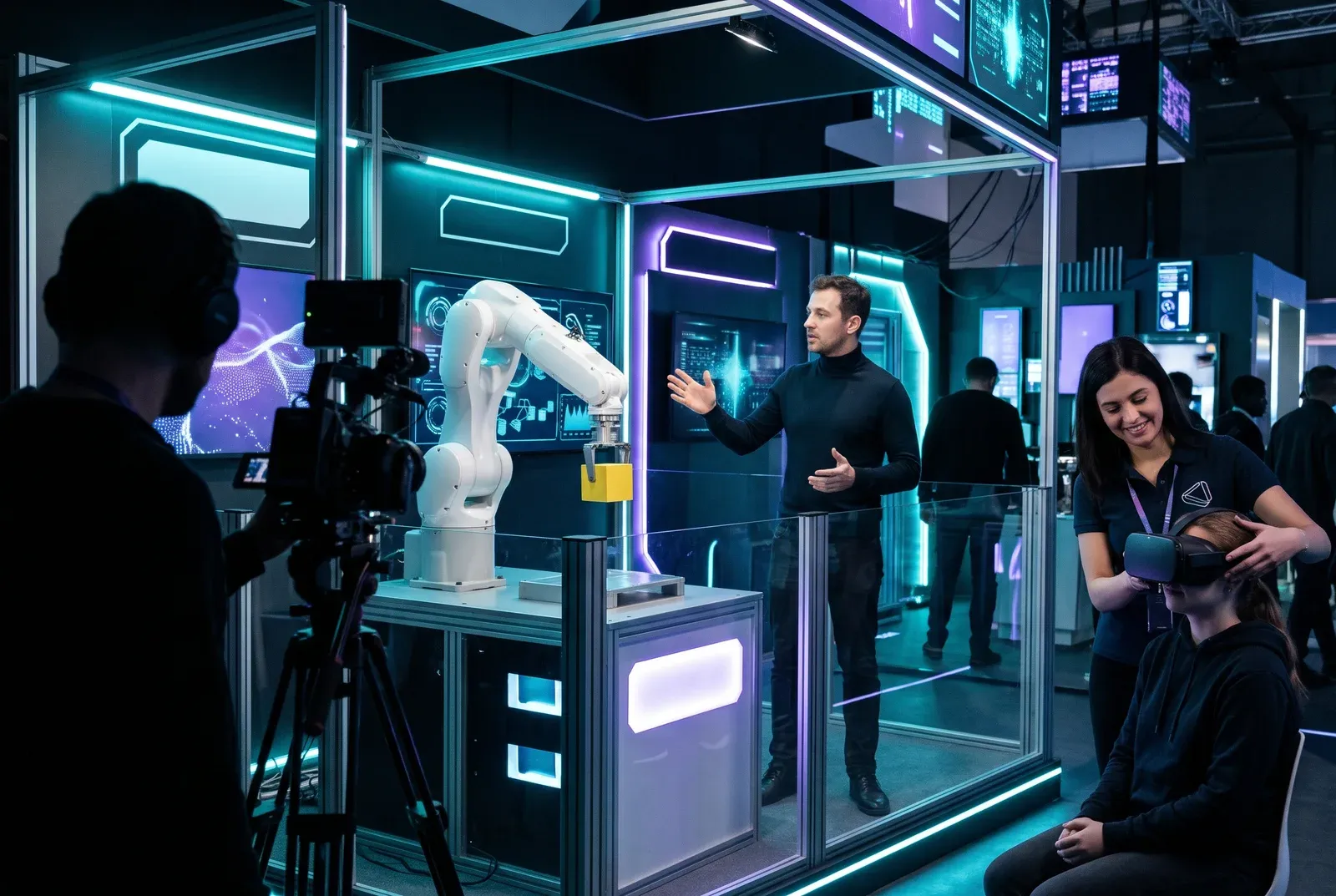 Teknoloji, Robotik ve Yapay Zekâ Fuarı Tanıtım Çekimi İçin Sunucu, Demo Hostesi ve Tanıtım Oyuncusu Başvurusu